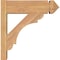 Ekena Millwork Olympic Smooth Arts and Crafts Outlooker, Western Red Cedar, 5 1/2"W x 16"D x 16"H OUT06X16X16OLY03SWR - alternate 2